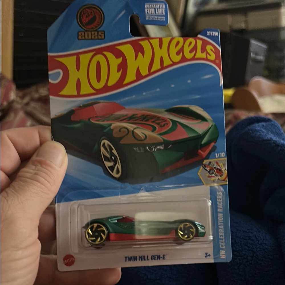 Twin Mill Gen-E Toy Car - Green and Gold